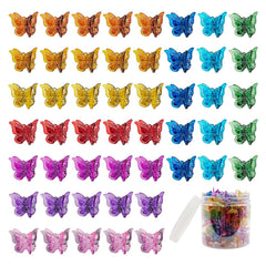 Ruocce front packaging showing 50 colorful clips and easy storage benefit