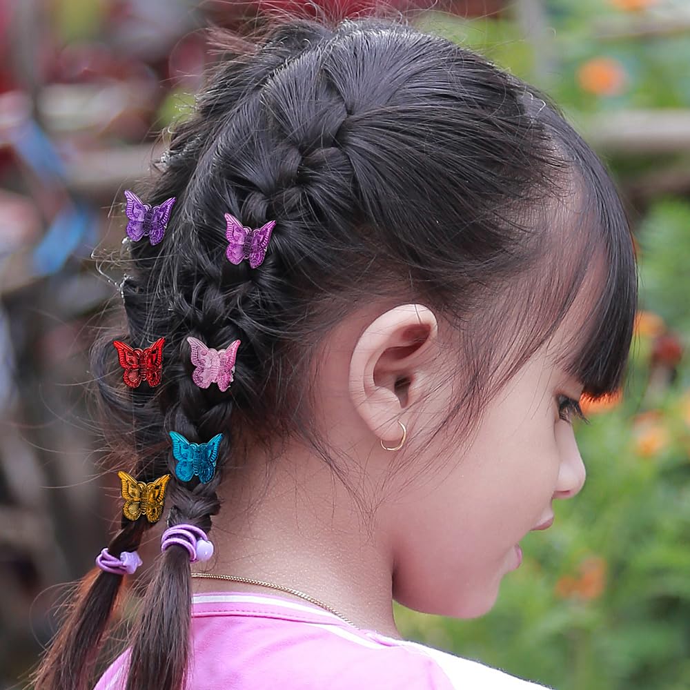 Ruocce open clip teeth and spring for secure small-section grip