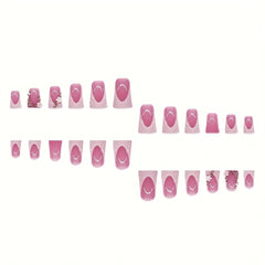 RUOKEXIN side profile showing nail thickness and comfortable curvature for natural fit