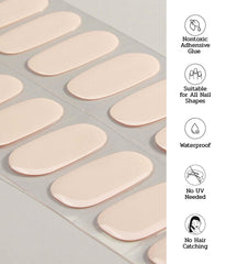 ruyeefam nail in use being pressed onto nail for fast, mess-free application