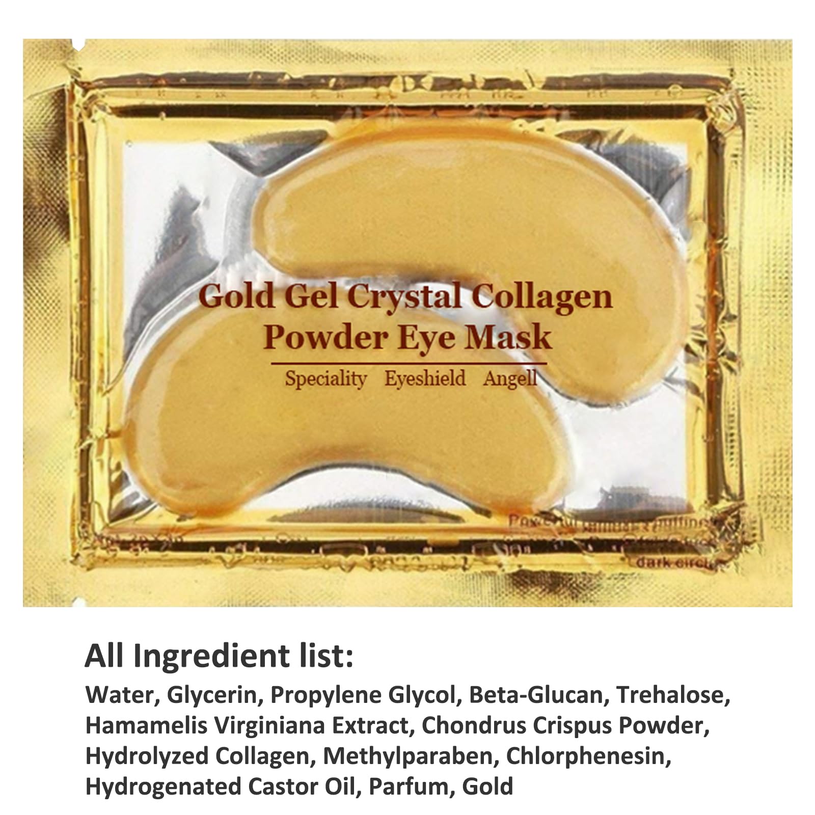 Ruzzut label and ingredient panel, displays product details and transparency