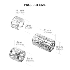 Ryalan cuff next to coin for scale showing compact size