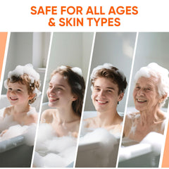 RYH persimmon soap label detail and ingredients promoting transparency