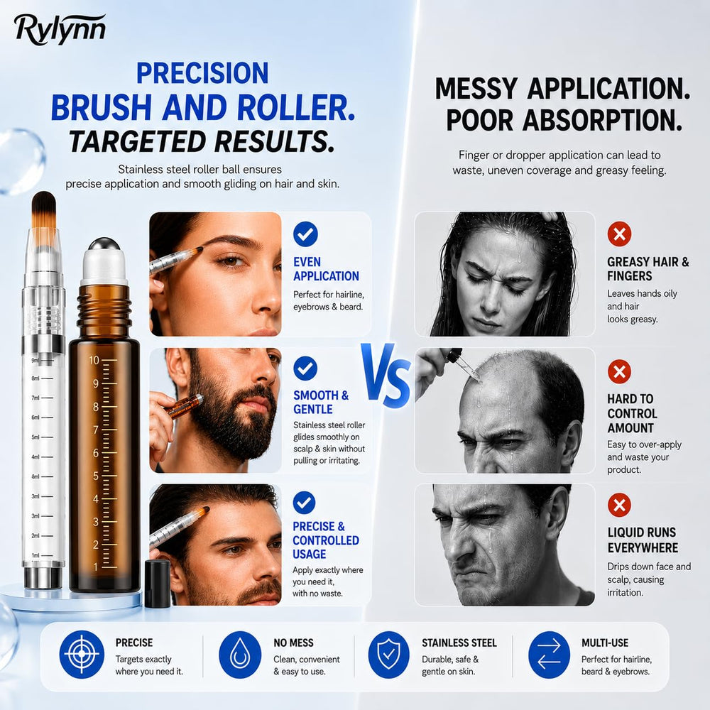 Rylynn applicator in hand demonstrating portable size and easy one-handed use