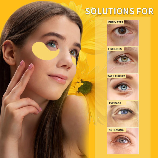 rywixm open sachet with two hydrogel patches ready to apply for quick refresh