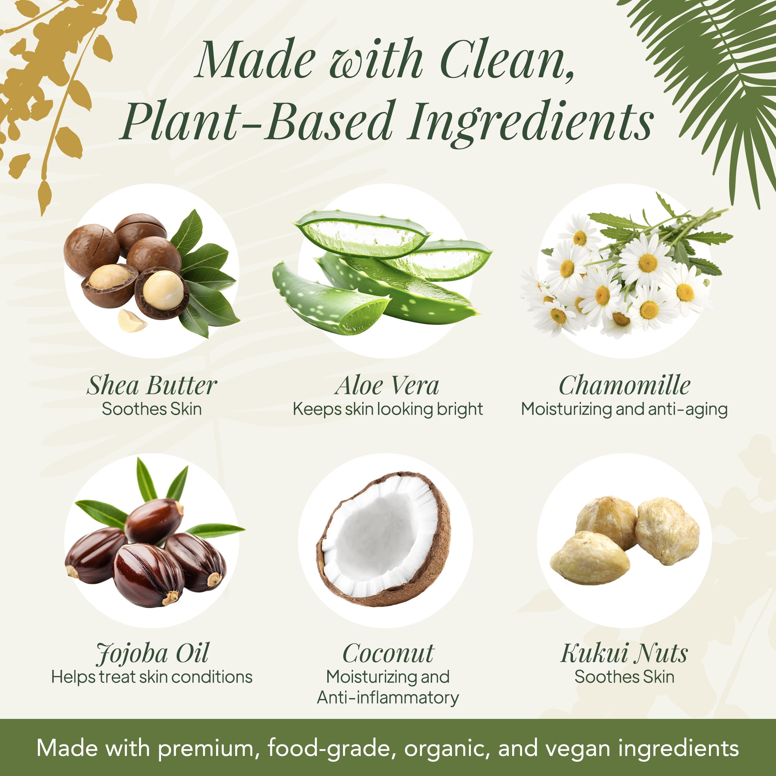 Saavy Naturals creamy lather texture close-up for soft, non-drying cleansing