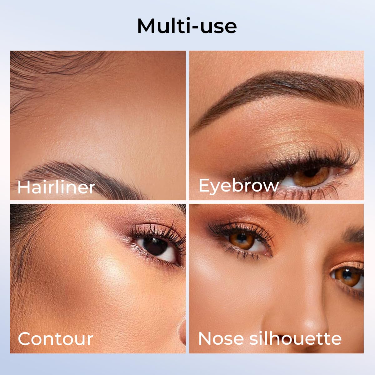 SACE LADY application demo on model illustrating fast natural finish