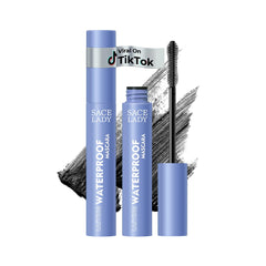 SACE LADY front tube showing sleek black packaging and product branding for bold lashes