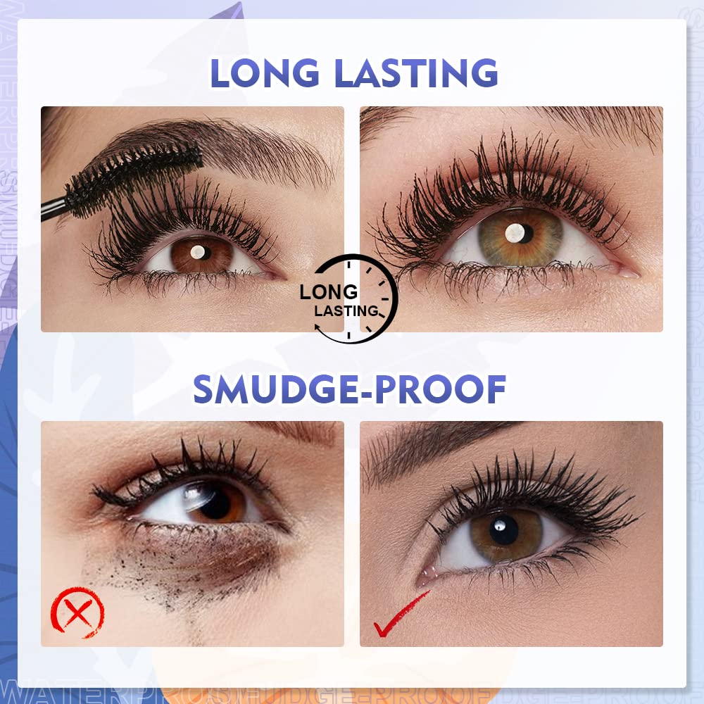 SACE LADY applied on model eyes for natural volume