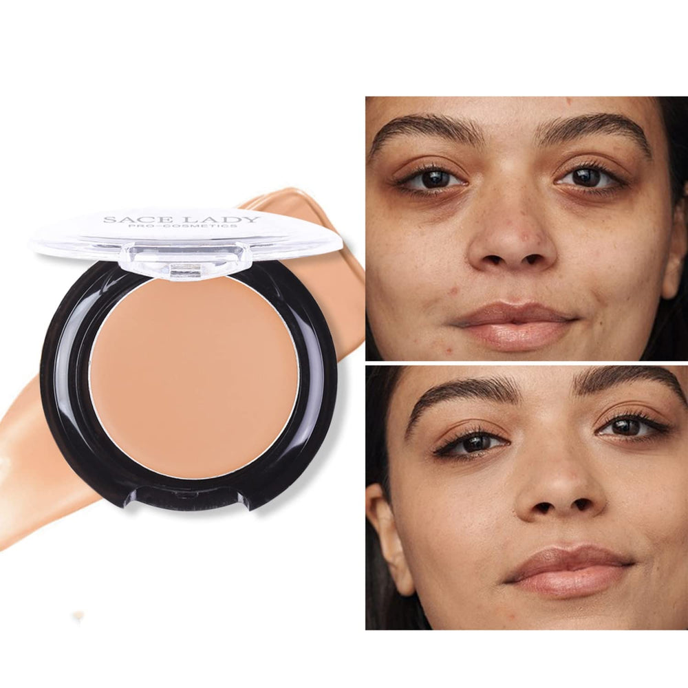 SACE LADY primer texture swatch illustrating pore-blurring effect