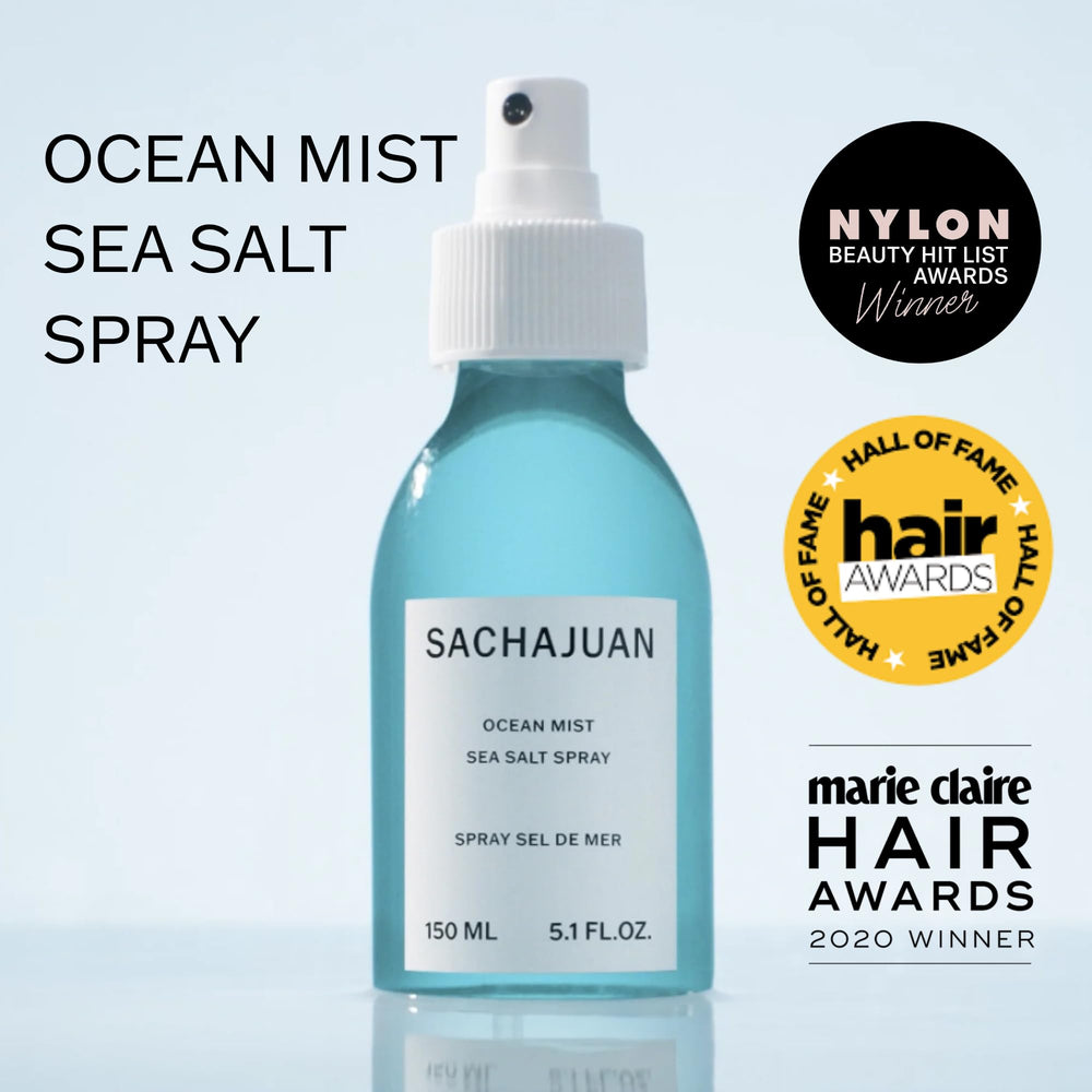 SACHAJUAN before and after wavy comparison demonstrating lifted, natural movement