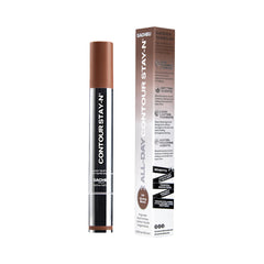 Sacheu before after sculpting comparison showing visible contour definition benefit