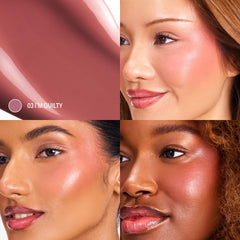 Sacheu Cheek STAY-N sponge applicator close-up for precise placement
