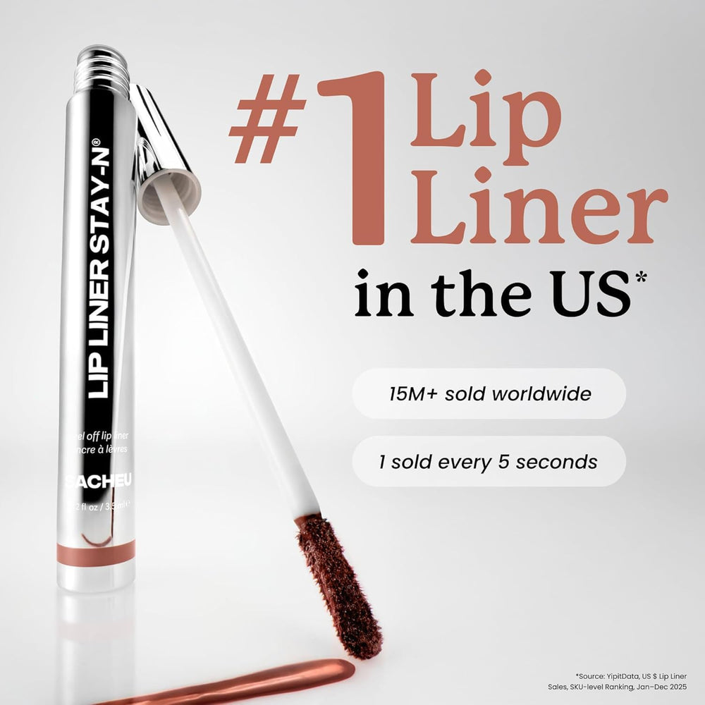 Sacheu close-up applicator tip delivering precise liner control