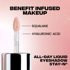 Sacheu matte swatch texture on skin showing smooth blendability