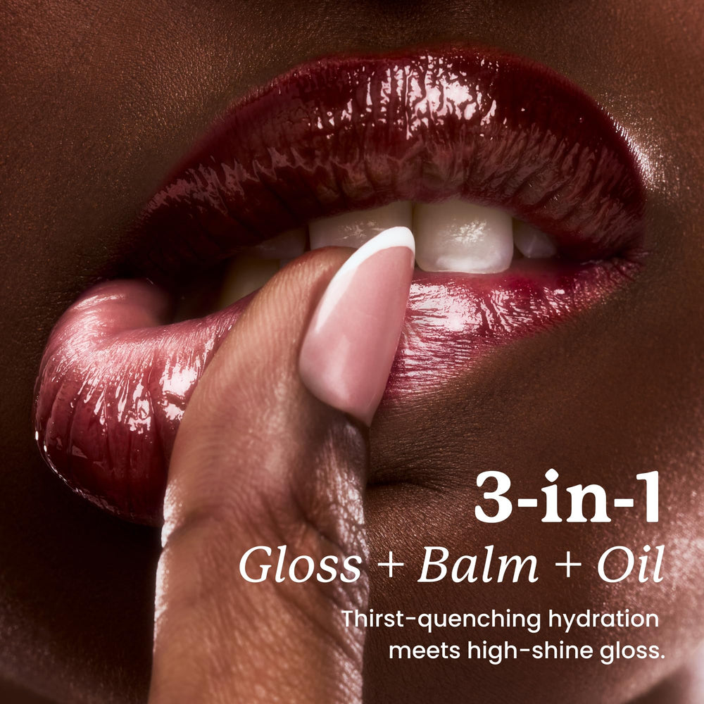 Sacheu texture drop on hand highlighting nourishing oils and lightweight feel