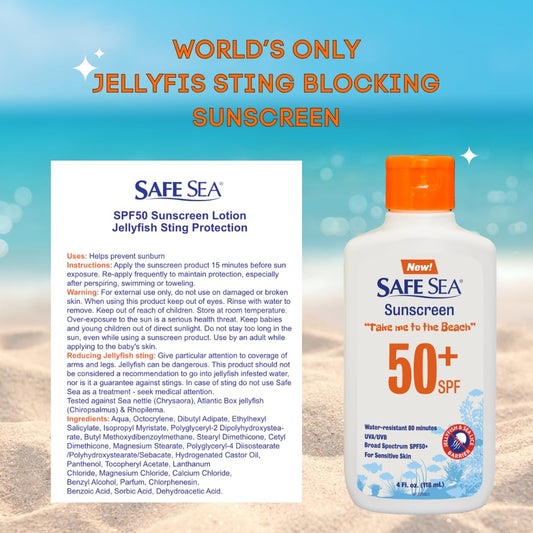 SAFE SEA creamy texture close-up highlighting smooth, non-greasy feel