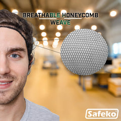 SAFEKO neat stack of folded nets highlighting compact storage convenience