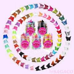 sagaco lifestyle festival hair with clips for playful event styling