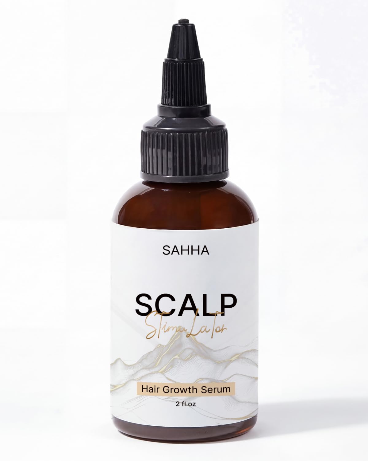 Sahha front packaging showing bottle and branding for easy identification