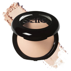 Saie compact front view showing sleek packaging and lightweight finish
