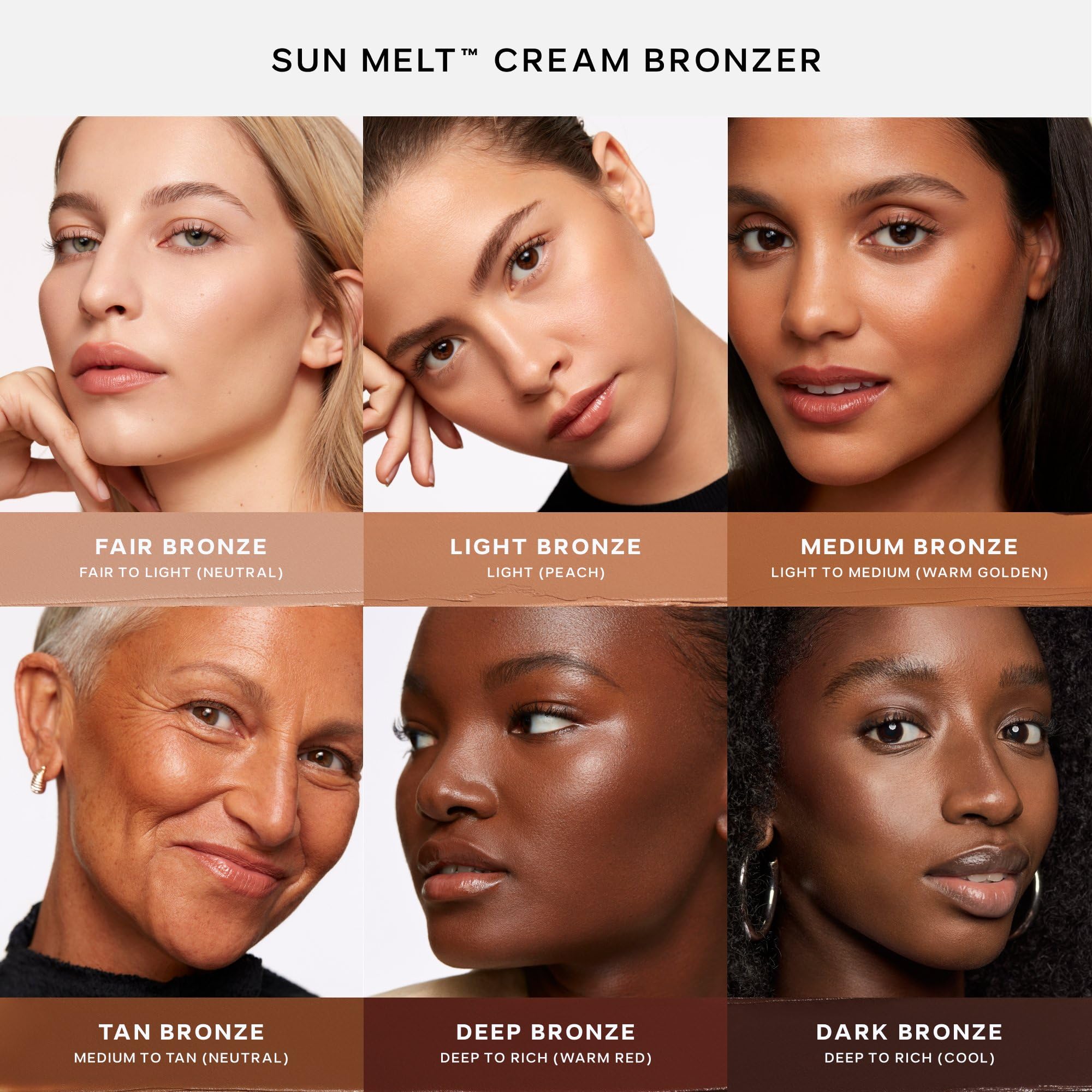Saie Sun Melt close-up of ingredients label, emphasizes clean skincare benefits