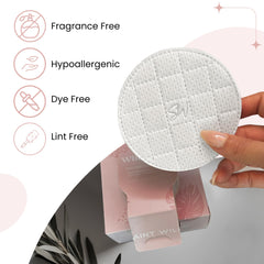 Saint Willo pad in use removing acrylic for faster, cleaner results
