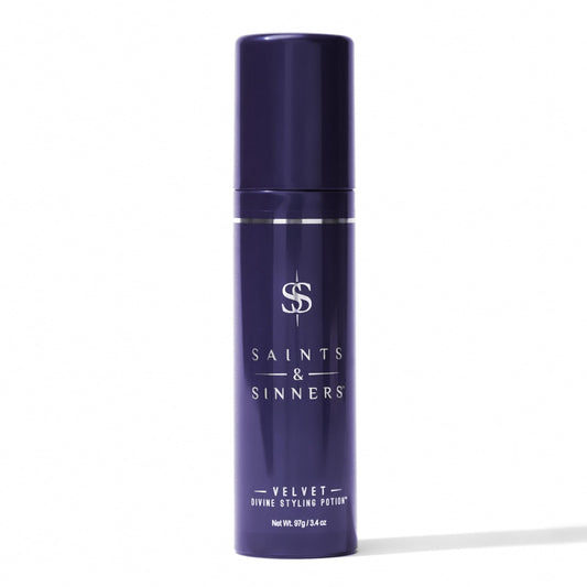 Saints & Sinners front packaging showing bottle and branding with elegance
