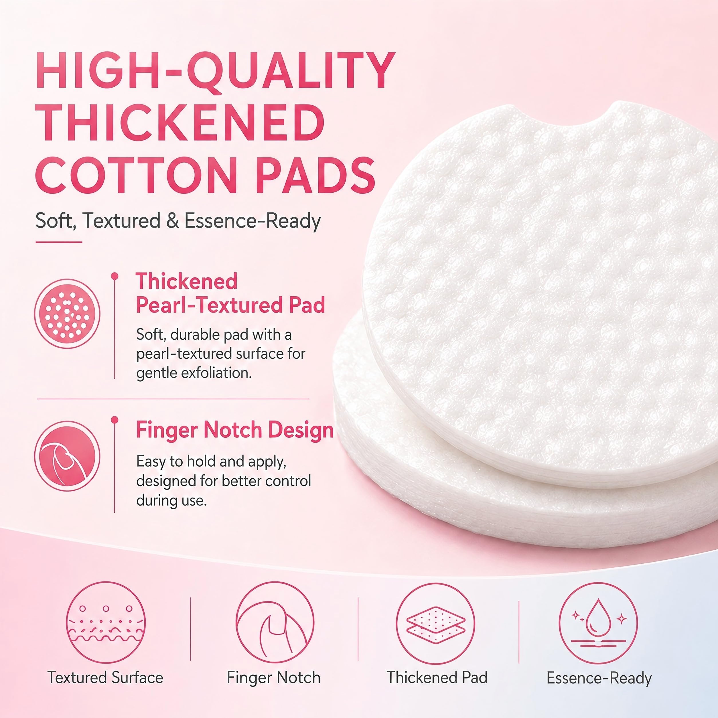 SAISZE pads on bathroom counter lifestyle scene promoting simpler routine