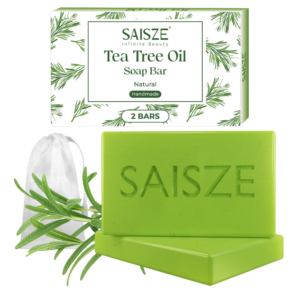 SAISZE soap front packaging showing clean branding and benefits