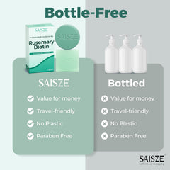 SAISZE bars inside a travel bag, easy-to-pack and leakproof for trips