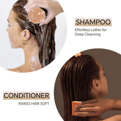 SAISZE lathering shampoo in shower for gentle cleansing performance