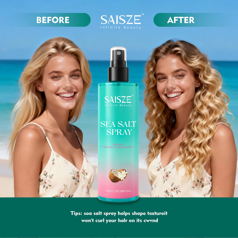 SAISZE textured curls photo highlighting increased volume and definition