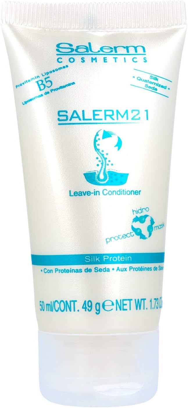 SALERM 21 B5 front bottle showing label and compact size, nourishing and travel-friendly