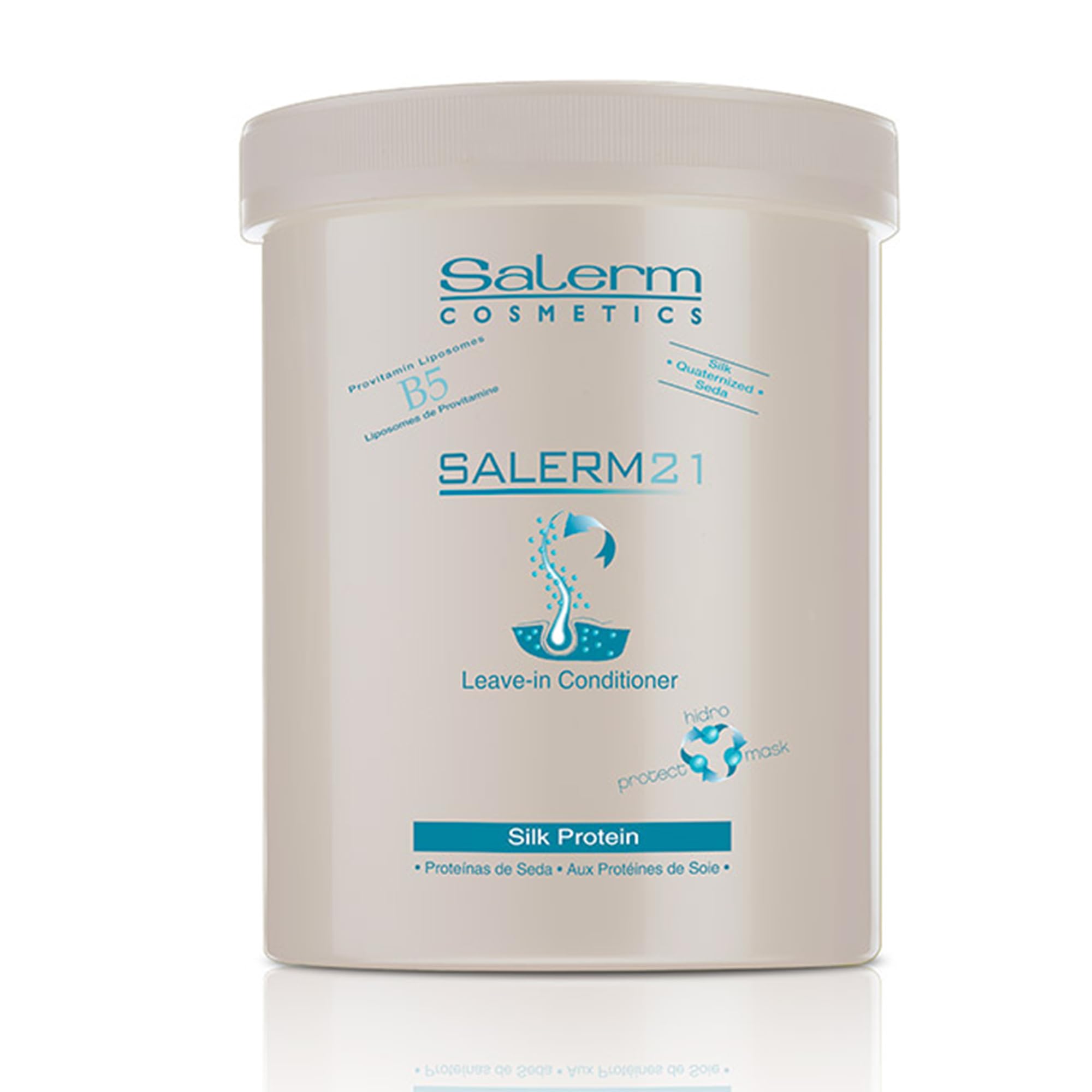 SALERM front bottle view showing label and large 1000 ml capacity benefit