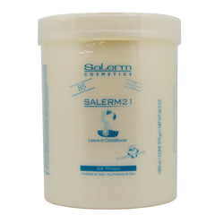 SALERM Salerm 21 large tub front view showing product label and generous size for salon use