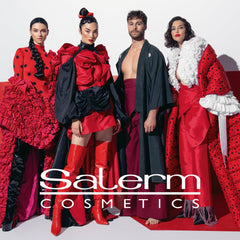 SALERM after-treatment glossy hair indicating improved shine and softness