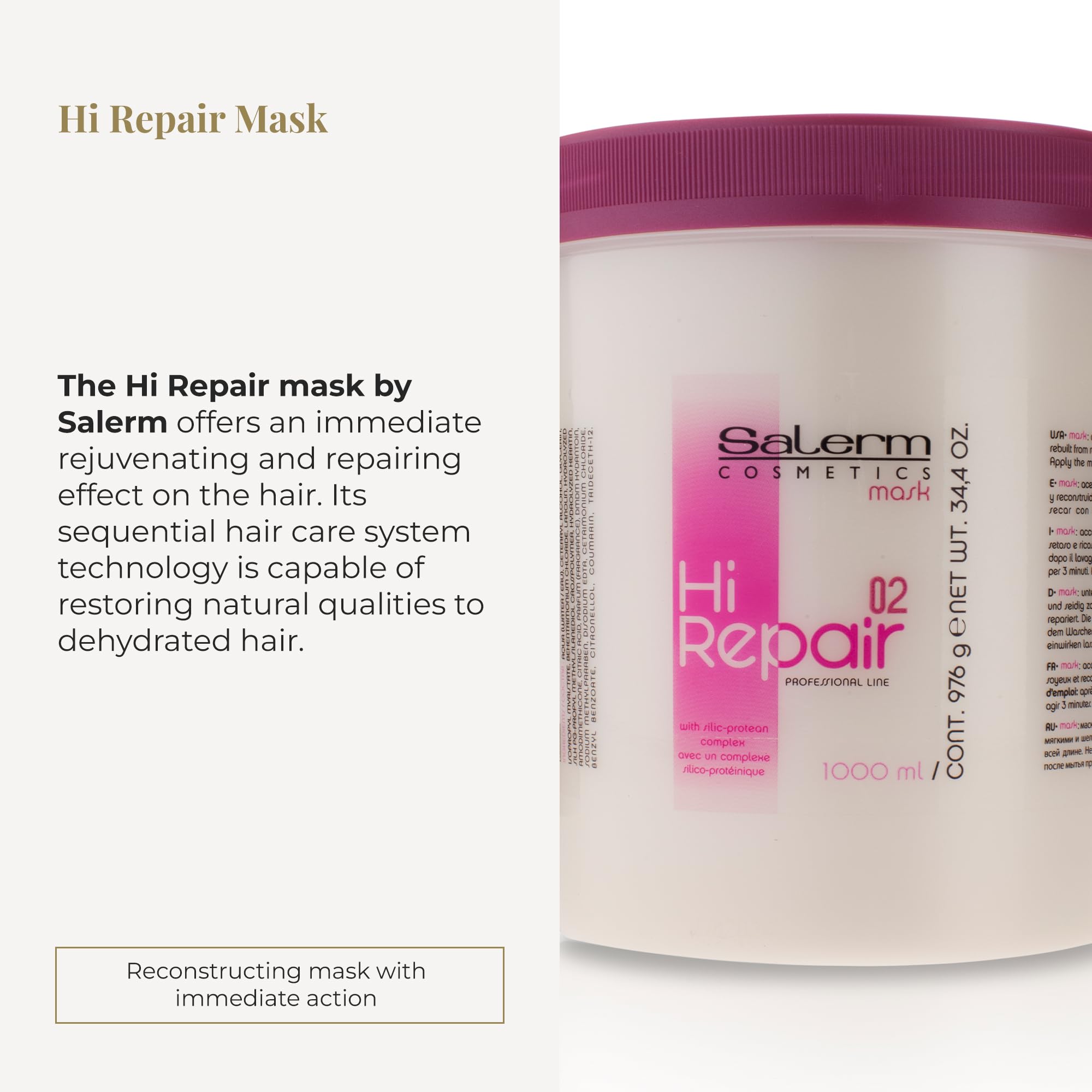 SALERM cream texture close-up reveals rich formula for immediate hydration