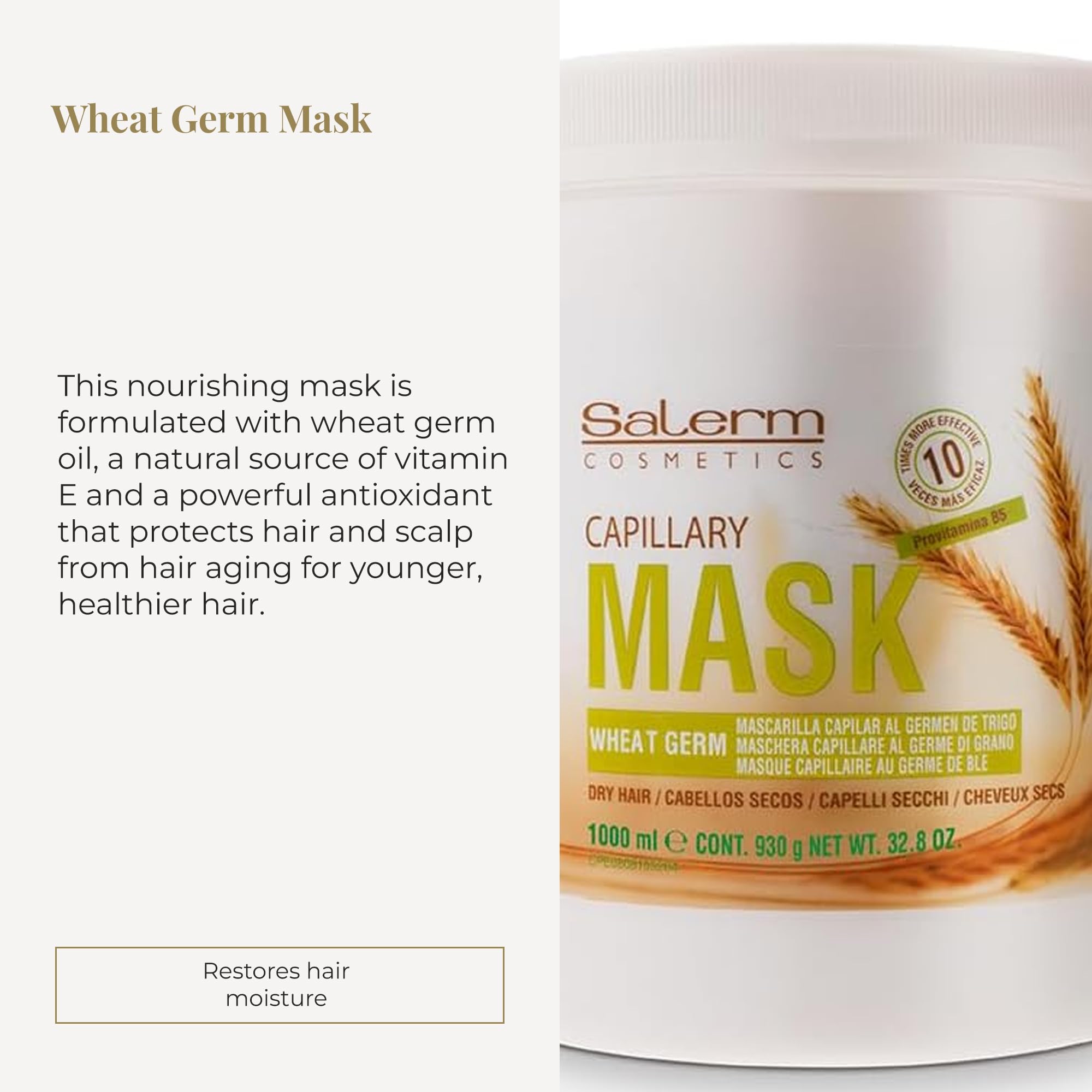 SALERM open lid showing creamy texture for deep hydration