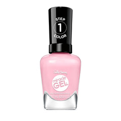 Sally Hansen bottle front view showing blush crush shade and clear branding for color choice
