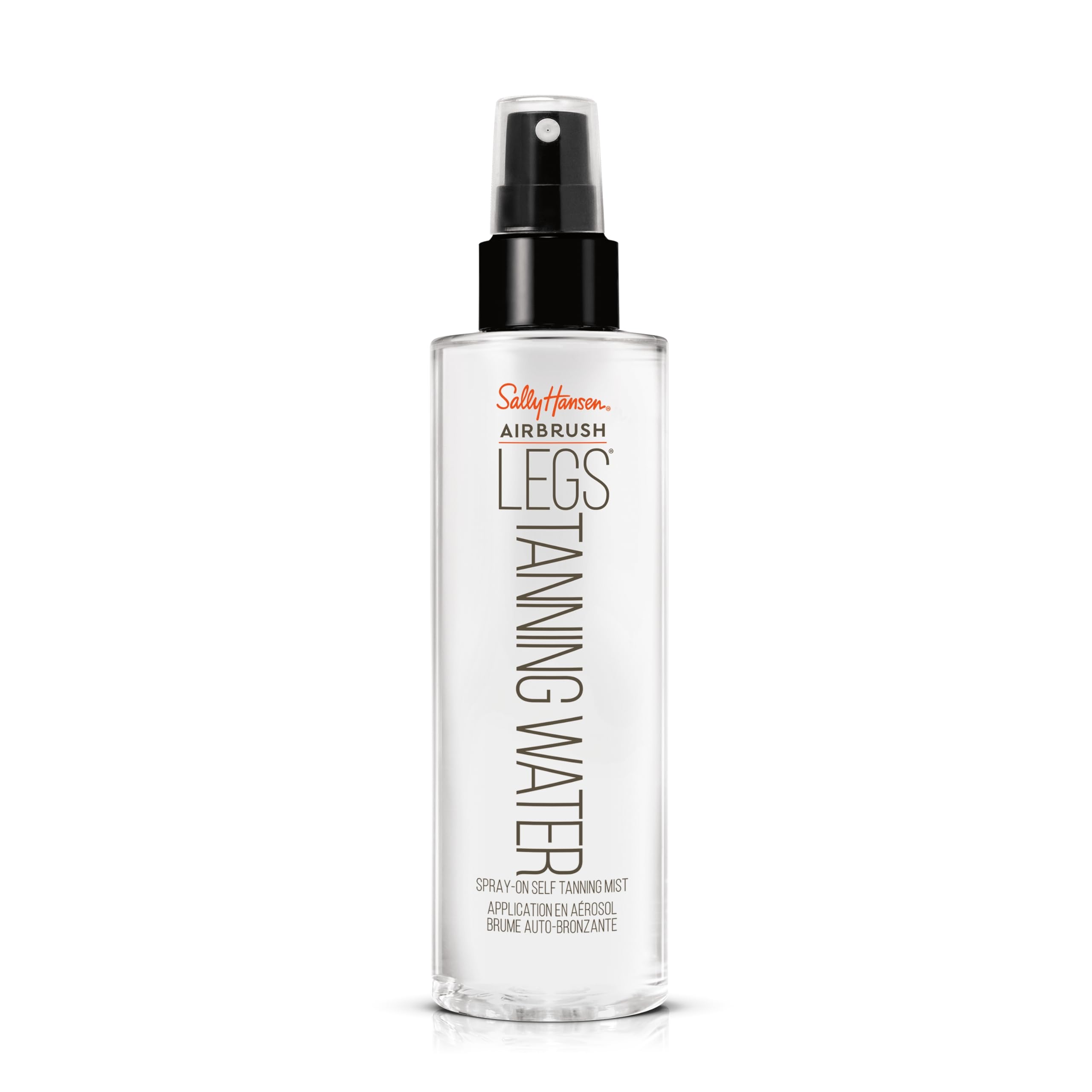 Sally Hansen front packaging showing bottle and branding, presents reliable self-tanning