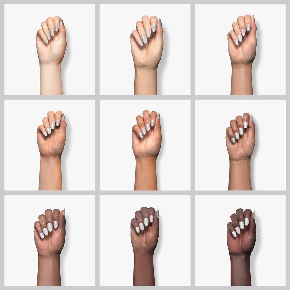 Sally Hansen being applied in hand for at-home gel-like manicure convenience