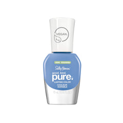 Sally Hansen Blue Moonstone front bottle showing color and glossy finish