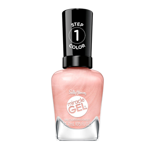 Sally Hansen bottle front showing fuchsia 315 Tough Love and salon-like finish