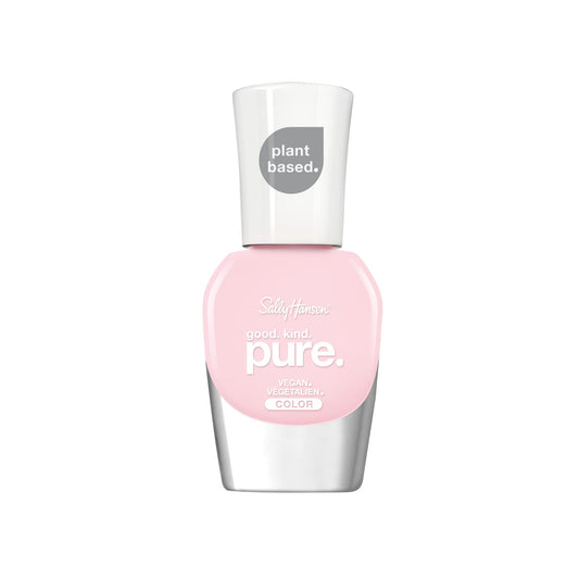 Sally Hansen bottle front showing Pink Moon color and clear branding benefit of visibility