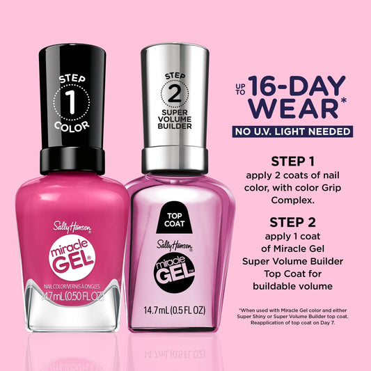 Sally Hansen brush and cap detail for precise strokes and smoother application