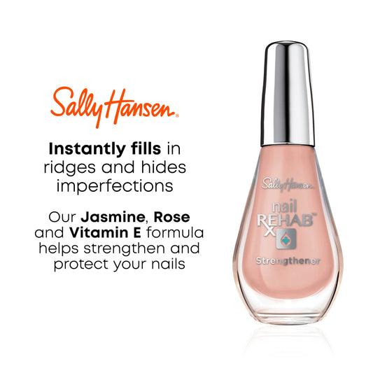 Sally Hansen brush applicator delivering smooth even coats for easy use