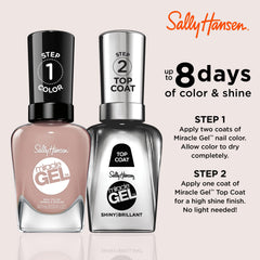 Sally Hansen brush closeup demonstrating smooth application benefit