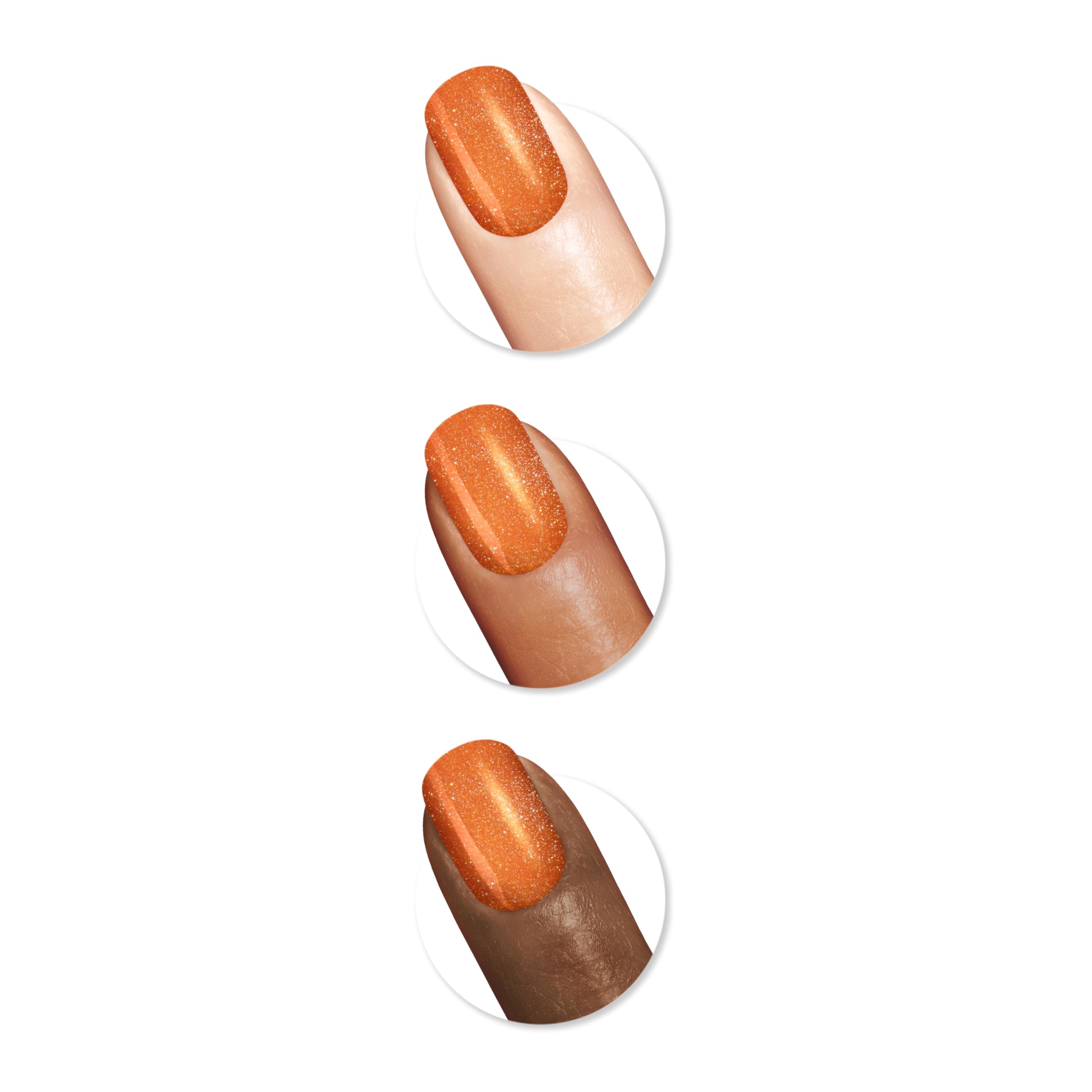 Sally Hansen brush detail demonstrating smooth application and even coverage benefits