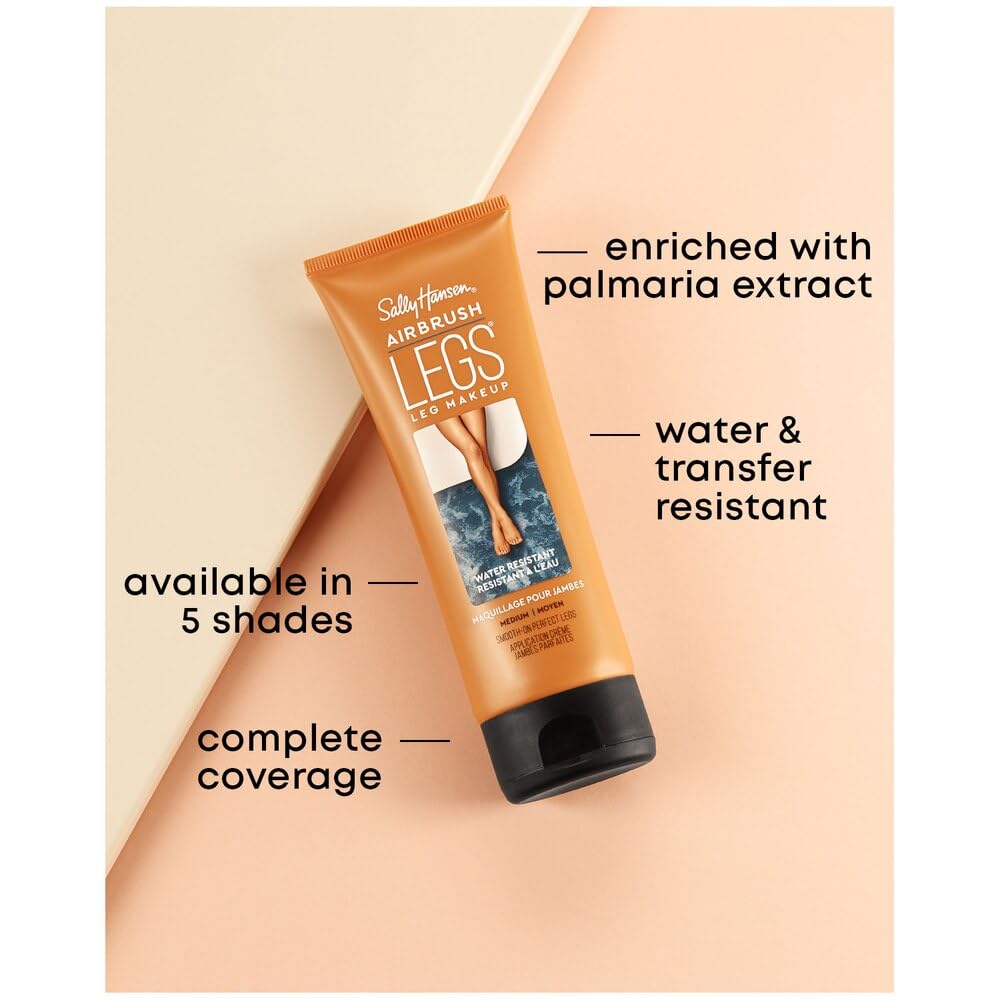 Sally Hansen close-up texture of lotion for smooth, blendable coverage